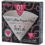 Coffee Maker Accessories Hario V60 Coffee Filter 01x40st