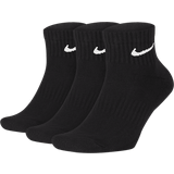Sportswear Garment - Unisex Clothing Nike Everyday Cushioned Training Ankle Socks 3-pack - Black/White