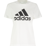 Women T-shirts adidas Women's Loungewear Essentials Logo T-shirt - White/Black