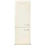 Cream frost free fridge freezer Smeg FAB38LCR5 Beige