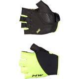 Northwave Accessories Northwave Fast Short Finger Gloves Unisex - Yellow Fluo/Black