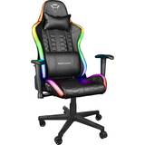 RGB LED Lighting Gaming Chairs Trust Rizza GXT 716 RGB Gaming Chair - Black