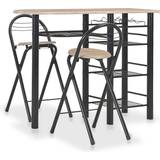 Wood Outdoor Bar Sets Garden & Outdoor Furniture vidaXL 284402 Outdoor Bar Set, 1 Table incl. 2 Chairs