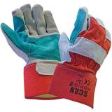 Red Work Gloves Scan Rigger Glove
