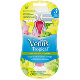 Lotion Strips Razors Gillette Venus Tropical 3-pack