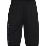 Boys - Shorts Trousers Under Armour Boy's Prototype 2.0 Wordmark Shorts - Black/Pitch Gray(1361818-002)