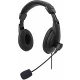 Manhattan Over-Ear Headphones Manhattan Stereo USB Headset 179881