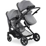 Sibling Strollers - Swivel/Fixed Pushchairs Hauck Atlantic Twin