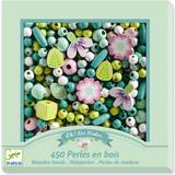 Wooden Toys Beads Djeco Flowers Wooden Beads 450pcs