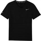 Black T-shirts Children's Clothing Nike Boy's Dri-Fit Miler T-shirt - Black