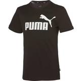 Girls Tops Puma Essential Logo Youth Tee - Puma Black (586960-01)