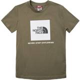 The North Face Youth Box T-shirt - New Taupe Green/TNF White (NF0A3BS2KR51)