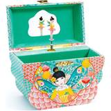 Wooden Toys Music Boxes Djeco Flowery Melody Music Box