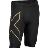 2XU Trousers & Shorts 2XU Light Speed Compression Shorts Men - Black/Gold Reflective