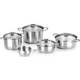 Bra Cookware Sets Bra Ancora Cookware Set with lid 5 Parts