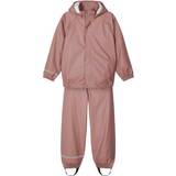 Pink Rain Sets Children's Clothing Name It Unisex Rainwear - Wistful Mauve (13177542)