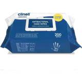 Clinell Antibacterial Hand Wipes 200-pack