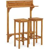 vidaXL 310254 Outdoor Bar Set, 1 Table incl. 2 Chairs