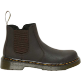 Dr. Martens Junior 2976 Leather Chelsea Boots - Dark Brown Wildhorse Lamper
