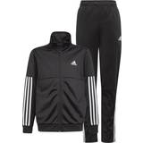 Adidas Children's Clothing adidas Boy's 3-Stripes Team Track Suit - Black/White