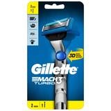 Gillette Shaving Accessories Gillette Mach3 Turbo Razor + 2 Razor Blade