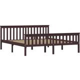 Natural Beds & Mattresses vidaXL Solid Pine 82cm 180X200cm