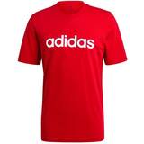 adidas Essentials Embroidered Linear Logo T-shirt - Scarlet