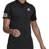 adidas Tennis Club 3-Stripes Polo Shirt Men - Black/White