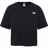 The North Face Women T-shirts The North Face Women's Cropped Simple Dome T-shirt - TNF Black