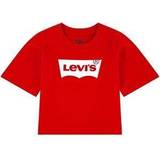 Levi's Teenager Batwing Cropped Tee - Super Red (865470022)