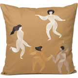 Ferm Living Free Complete Decoration Pillows Brown (50x50cm)