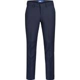 Suit Trouser Trousers Jack & Jones Boy's Trousers - Blue/Dark Navy (12182246)