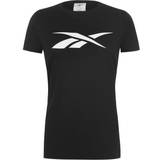 Reebok Sportswear Garment - Women T-shirts Reebok Training Essentials Vector Graphic T-shirt - Black