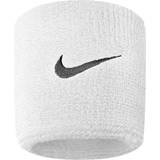 Elastane/Lycra/Spandex Wristbands Nike Swoosh Wristband 2-pack - White/Black