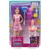 Barbie babysitter Mattel Barbie Babysitter Color Change Baby Doll with Dining Chair