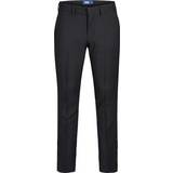 Suit Trouser Trousers Jack & Jones Boy's Trousers - Black/Black (12182246)