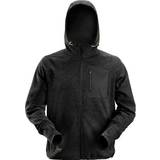 Grey Work Jackets Snickers Workwear 8041 FlexiWork Fleece Hoodie