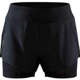 Craft Sportswear Sportswear Garment Trousers & Shorts Craft Sportsware Adv Essence 2-in-1 Shorts Women - Black