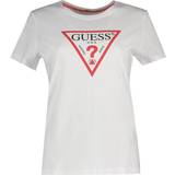 Guess Clothing Guess Triangle Logo T-shirt - White