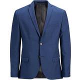Men Blazers Jack & Jones Classic Blazer - Blue/Medieval Blue