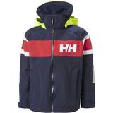 Polyurethane Children's Clothing Helly Hansen Jr Salt 2 Jacket - Navy (41690-597)