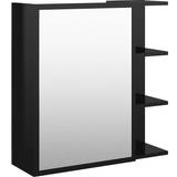 Black Bathroom Mirror Cabinets vidaXL (803314)