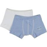 Stripes Boxer Shorts Petit Bateau Boy's Boxer Shorts 2-pack - Blue Pinstriped (A00O700040)