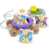 Pull Toys Melissa & Doug First Play Carousel Pull Toy