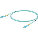 Blue - Network Cables Ubiquiti Multimode OM3 50/125 LC-LC 0.5m