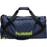 Hummel Core Sports Bag M - Dark Denim/Lime Punch