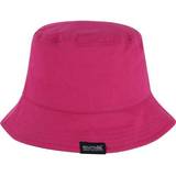 Pink Bucket Hats Children's Clothing Regatta Crow Coolweave Cotton Canvas Hat - Cabaret (UTRG3183)