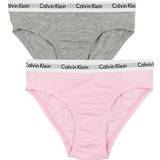 Knickers Children's Clothing Calvin Klein Bikini Brief 2-pack - Grey Heather/Unique (G80G895000)