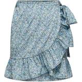 Ruffles Skirts Only Olivia Wrap Skirt - Blue/Dusk Blue
