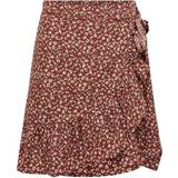 Ruffles Skirts Only Olivia Wrap Skirt - Red/Henna